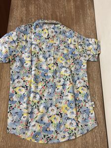Lacoste - Floral Boys Shirt