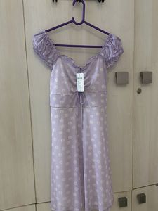 Lavender Short Dress