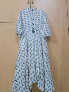 Front Slit Long Dress