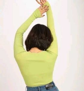 Mint Green Crop Top💚