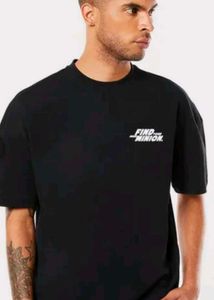 Men Printed Round Neck Cotton Blend