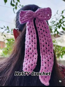 Crochet Hair Bow