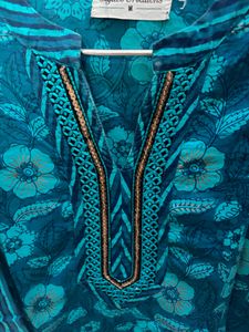 A Line Kurta With Grace