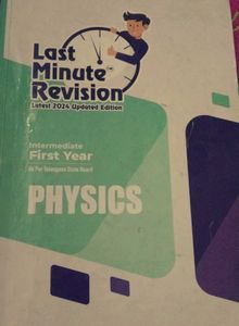Last Minute Revision Chemistry - Intermediate Firs