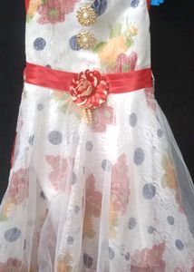 Long Net Frock