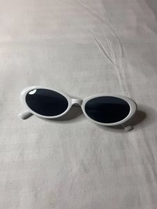 White Cat Eye Sunnies