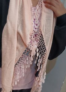 Peach Scarf