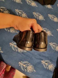 Patent Black Solid Shoes!