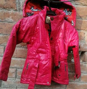 Pink Leather Jacket For Girls