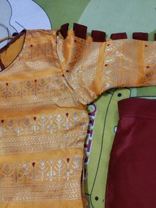 Very Pretty Suit With Designer Plazzo