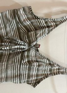 Striped Drawstring Cami