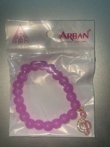 Beaded Charm Bracelets- Set of 5