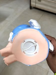 Adorable Sleeping Angel Figurine Money Bank