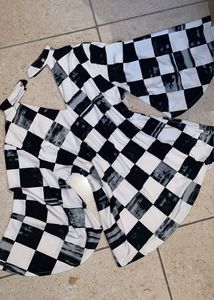 Checkered  Top