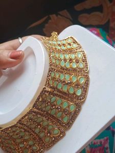 Green Stone Nackles For Women