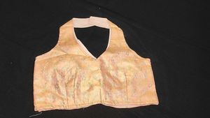 Peach Embellished Blouse