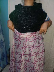 Women Partywear Crop Top Lehenga