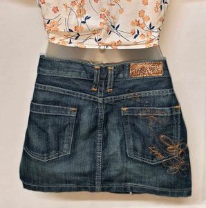 Denim Skirt Size 27 To 28 Inches Extra Small