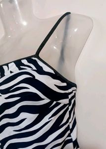 Animalier Square Neck Tank Top