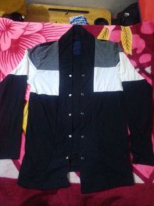 Stylish Color Block Coat