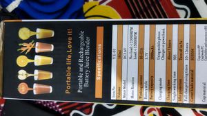 Portable Mixer Juicer