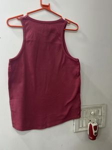 Burgundy Tank Top