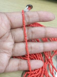 Red Beaded Necklace