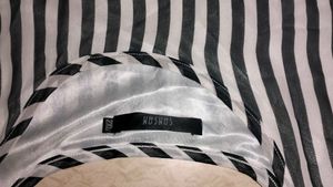Striped Ruffle Top