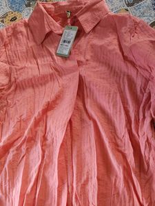 Peach Casual Shirt