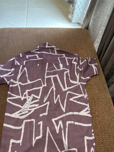 Roar Fox Abstract Print Shirt - Size S