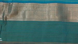 Elegant Teal Saree