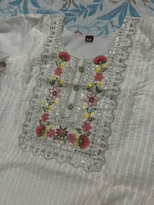 Elegant Embroidered Kurta Set