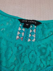 Cyan Top From The Vanca