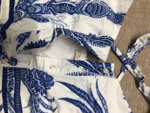 H&amp;M Tropical Crop Top From NYC