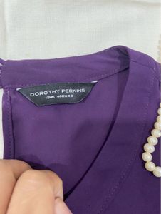 Elegant Purple Blouse