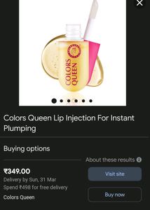 Colors Queen Lip Plumper - Orange (3.5ml)