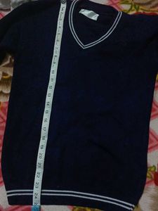 Nevi Blue School Uniform Sweater