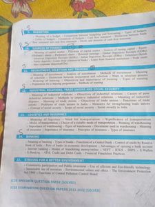 ICSE Commercial Studies CB Gupta Class 10