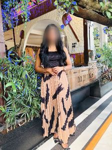 Stylish Printed Skirt and top