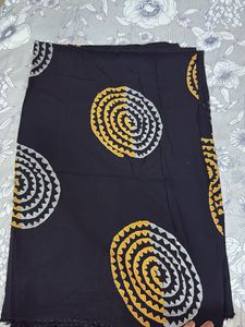 Block Print Muslin Fabric