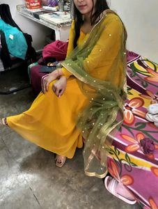 Anarkali With Duppata