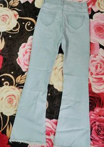 Light Blue Flared Jeans
