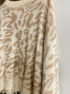 URBANIC ZEBRA PRINT SWEATER