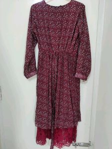 Floral Print Midi Dress