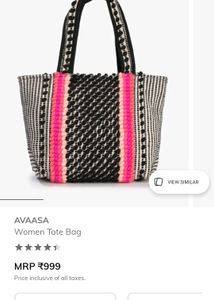 50% 📴 On All Items 🆕 Avaasa Tote Bag