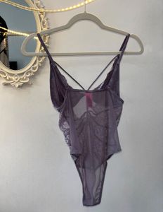 Lavender Lace Bodysuit