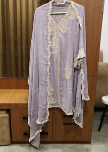 Embroidered 3 Piece Suit