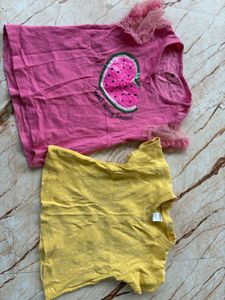 Girls' Cute T-Shirt Bundle combo