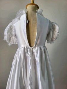 Girls White Special Occasion Dress