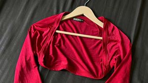 Red Bolero Shrug